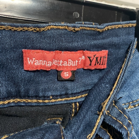 YMI stretch Wanna Betta Butt long jean Capri - Picture 4 of 8